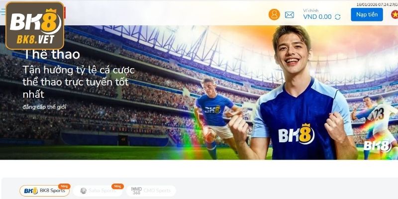 Thể thao – Đấu trường kịch tính với tỷ lệ kèo hấp dẫn